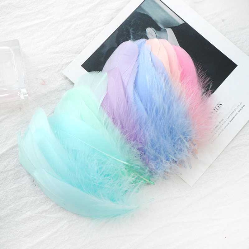 Feather Trim Marabou - 100pcs Natural Goose Feathers Plumes 4-8cm