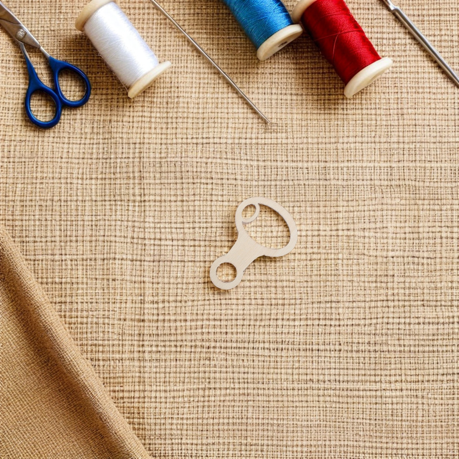 Embroidery Craft - 50Pcs Wooden Embroidery Floss Organizer Eco