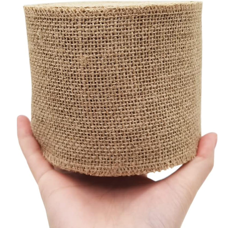 Natural Burlap Fabric Roll 25/ - Velvet Ribbon Roll บทวิจารณ์และราคา