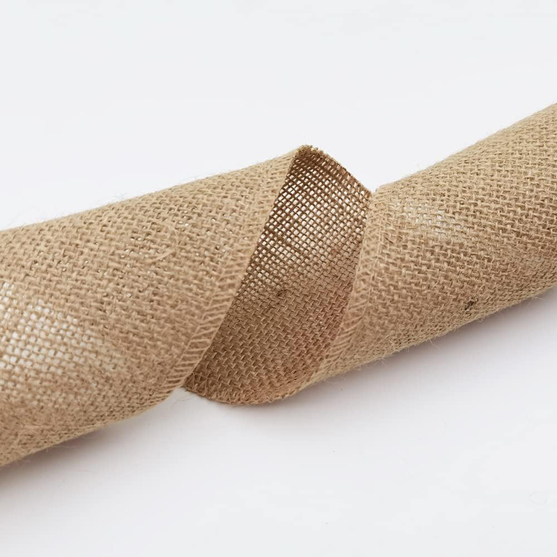 Natural Burlap Fabric Roll 25/ - Velvet Ribbon Roll บทวิจารณ์และราคา