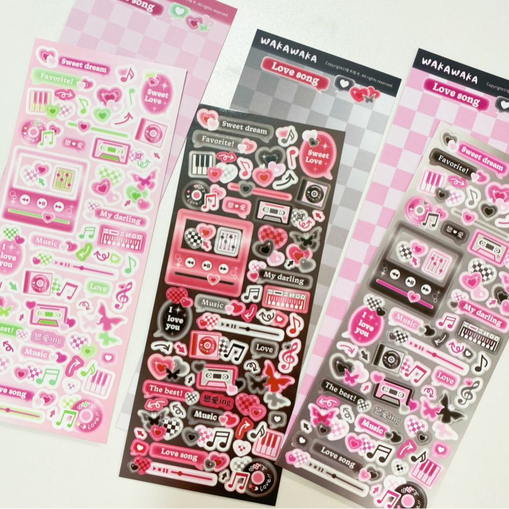 SCRAPBOOK Music Decorative STI - Glitter Vinyl Roll บทวิจารณ์และราคา