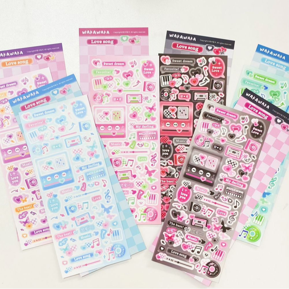 SCRAPBOOK Music Decorative STI - Glitter Vinyl Roll บทวิจารณ์และราคา