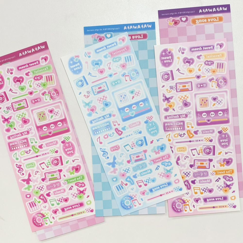 SCRAPBOOK Music Decorative STI - Glitter Vinyl Roll บทวิจารณ์และราคา