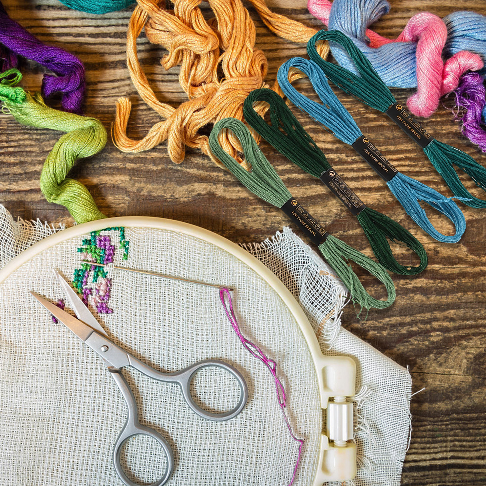 100pcs Embroidery Thread Cross - Embroidery Craft บทวิจารณ์และราคา