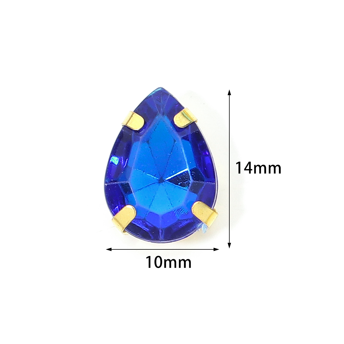 50pcs Colorful Sew-on Claw Rhi - Sew On Rhinestone บทวิจารณ์และราคา