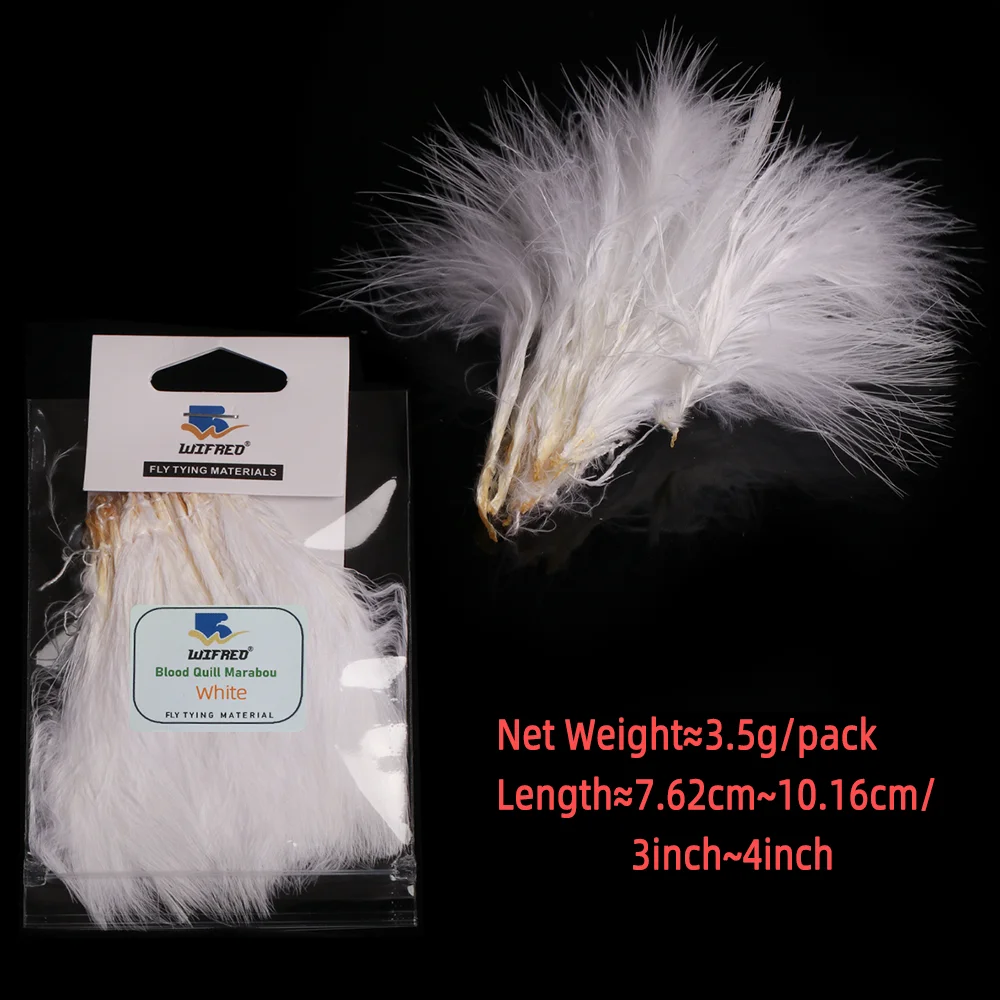 Wifreo 2packs Blood Quill Mara - Feather Trim Marabou บทวิจารณ์และราคา