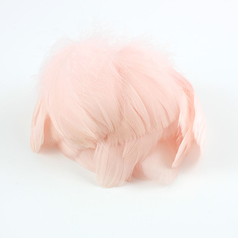 100pcs Natural Goose Feathers  - Feather Trim Marabou บทวิจารณ์และราคา