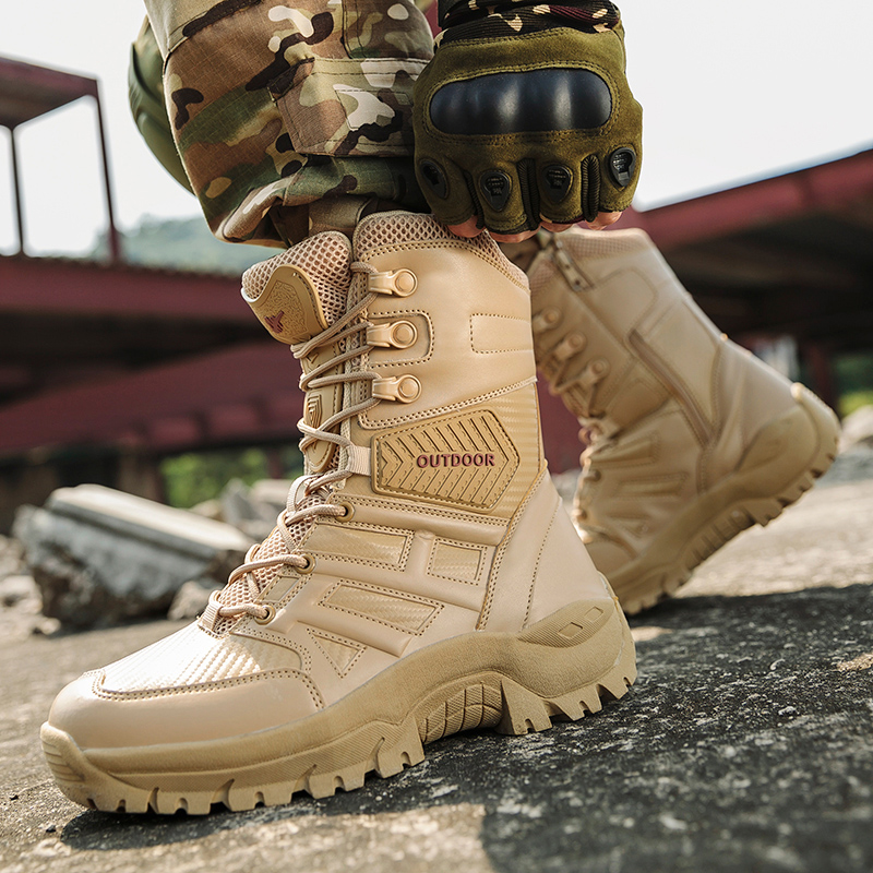 actical Military Boots Large S - Guipure Lace Panel บทวิจารณ์และราคา