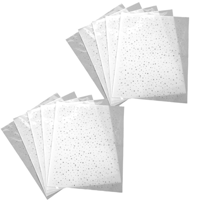 A64Z Rhinestone Sheets 10 Iron - Hotfix Rhinestone Sheet บทวิจารณ์และราคา