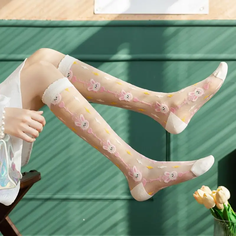 Summer Thin Women Stockings Ul - Crystal Mesh Fabric บทวิจารณ์และราคา