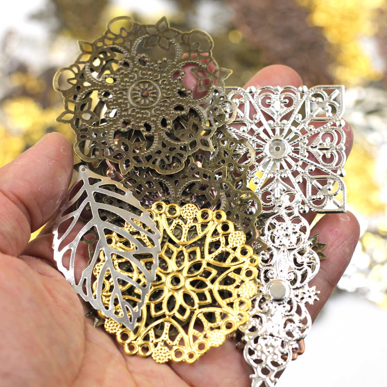 Embellishments Connectors Rand - Embellishment Crafts บทวิจารณ์และราคา