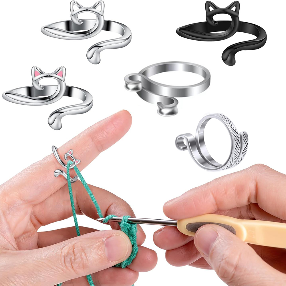 2pcs Adjustable Knitting Croch - Pom Pom Maker Tool บทวิจารณ์และราคา