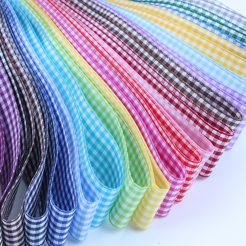 5Yards/Roll Plaid Ribbons Gros - Velvet Ribbon Roll บทวิจารณ์และราคา