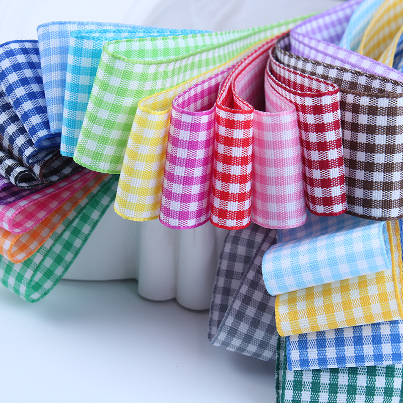 5Yards/Roll Plaid Ribbons Gros - Velvet Ribbon Roll บทวิจารณ์และราคา