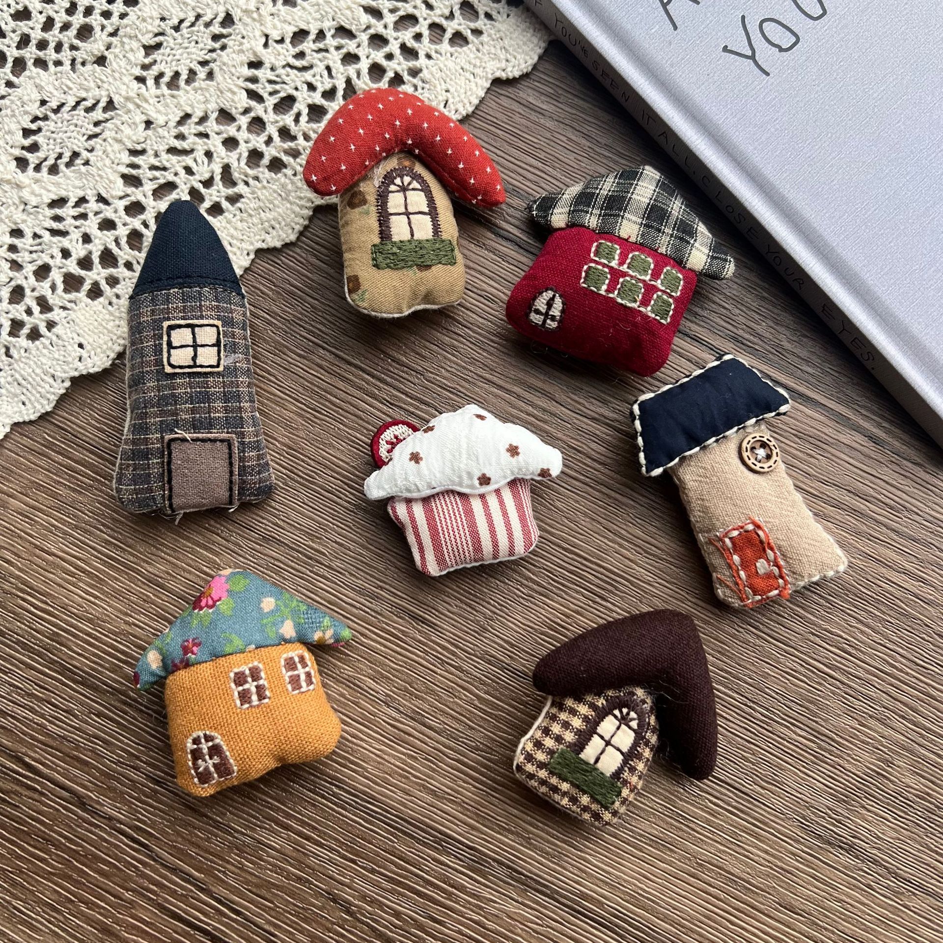 Stuffed Fabric Mushroom House  - Embellish Craft บทวิจารณ์และราคา