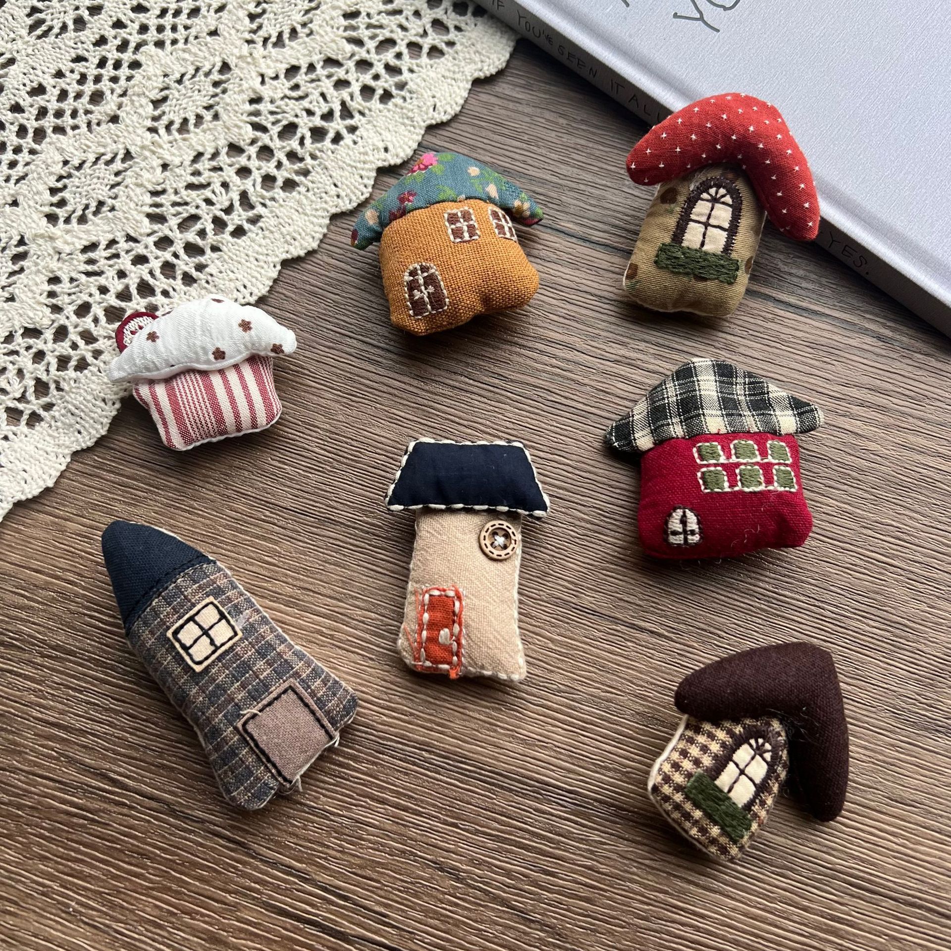 Stuffed Fabric Mushroom House  - Embellish Craft บทวิจารณ์และราคา