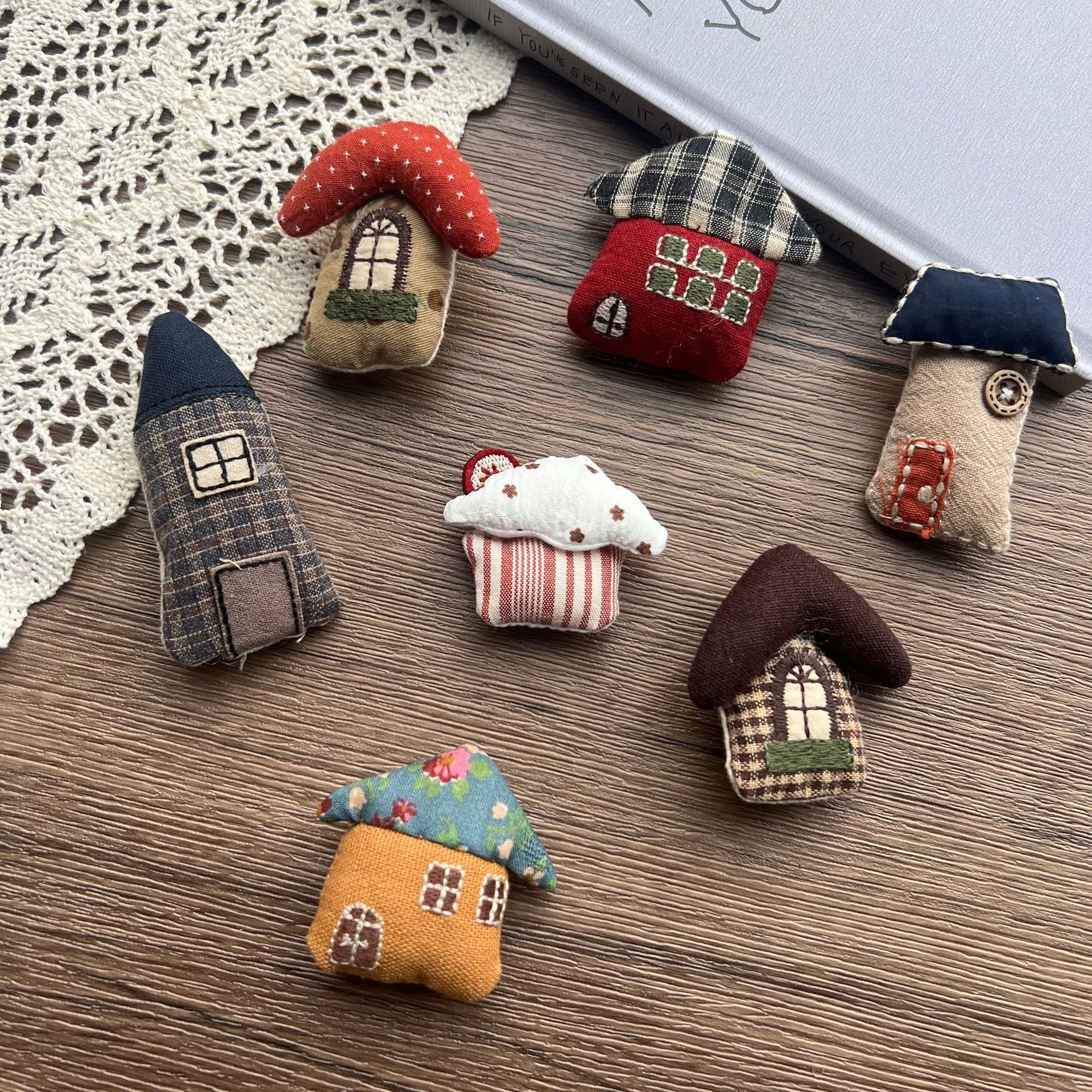 Stuffed Fabric Mushroom House  - Embellish Craft บทวิจารณ์และราคา