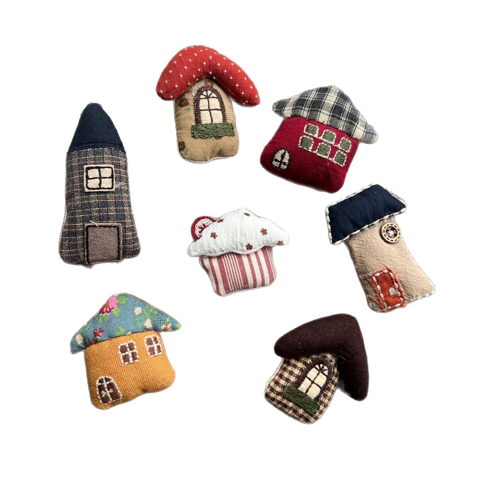 Stuffed Fabric Mushroom House  - Embellish Craft บทวิจารณ์และราคา