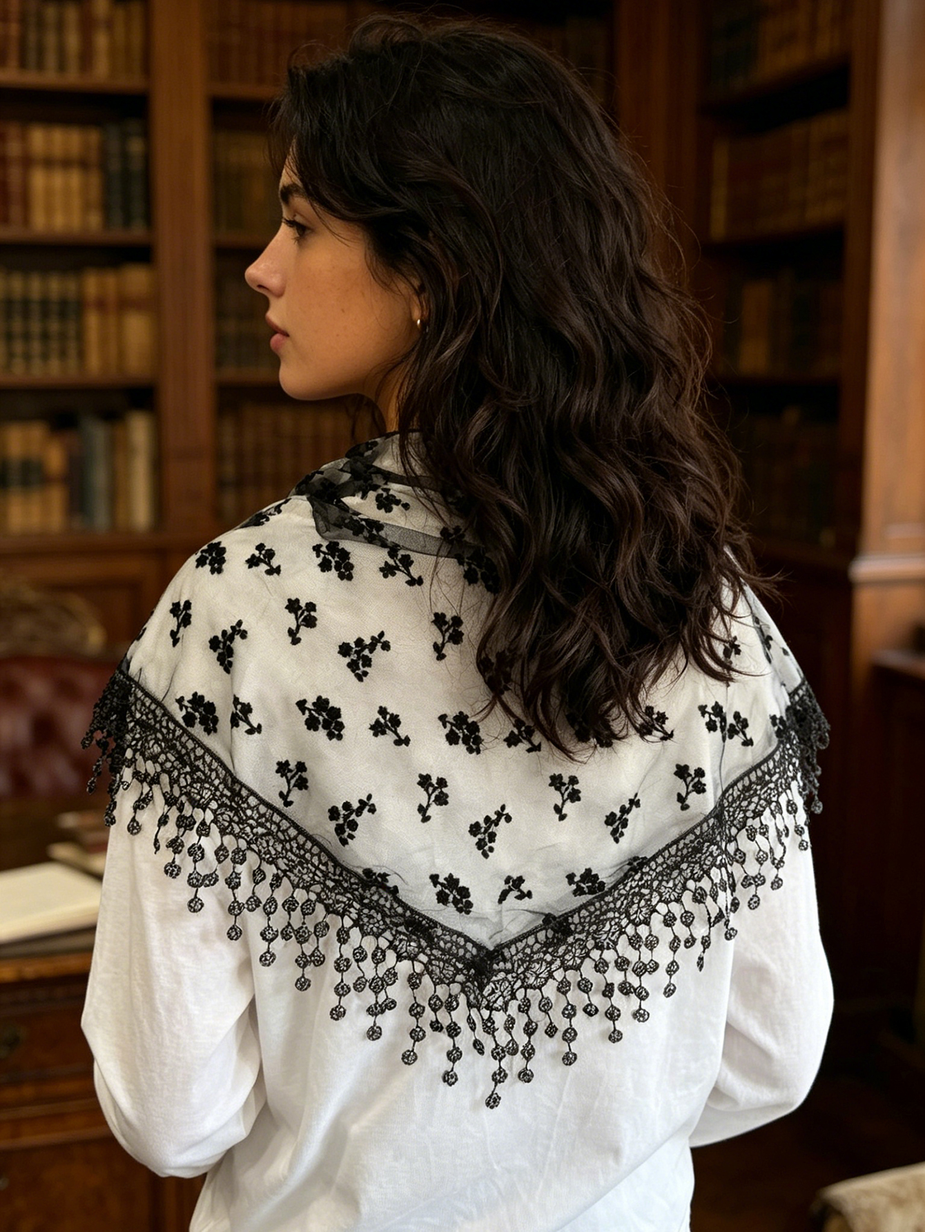 1pc Small Flower Embroidered T - Tassel Fringe Trim บทวิจารณ์และราคา