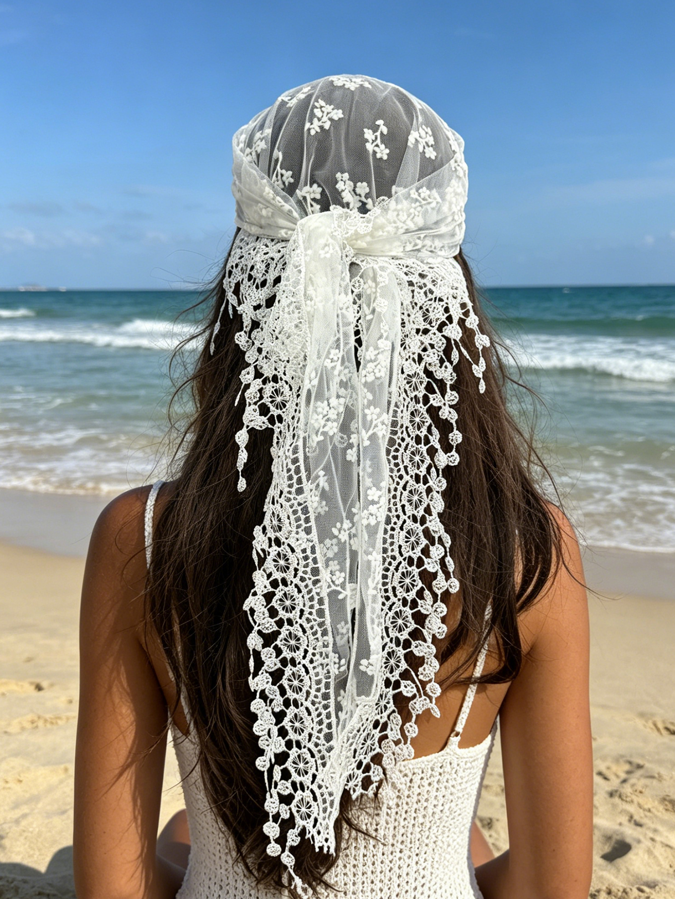 1pc Small Flower Embroidered T - Tassel Fringe Trim บทวิจารณ์และราคา