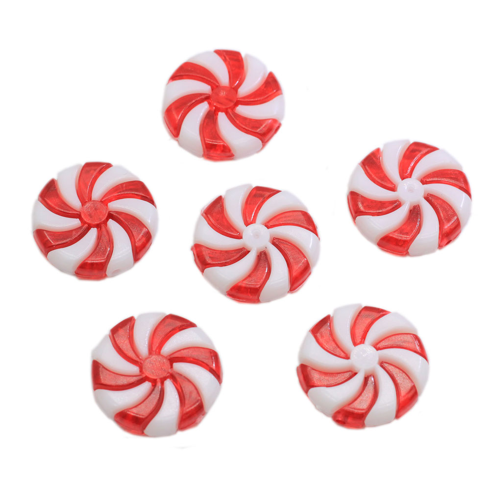 Miniaturet Red White Windmill  - Christmas Craft Embellishment บทวิจารณ์และราคา