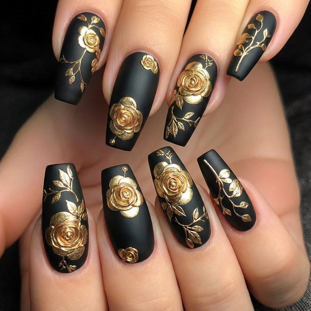 3D fake nails for women girls  - Embroidery Embellishments บทวิจารณ์และราคา