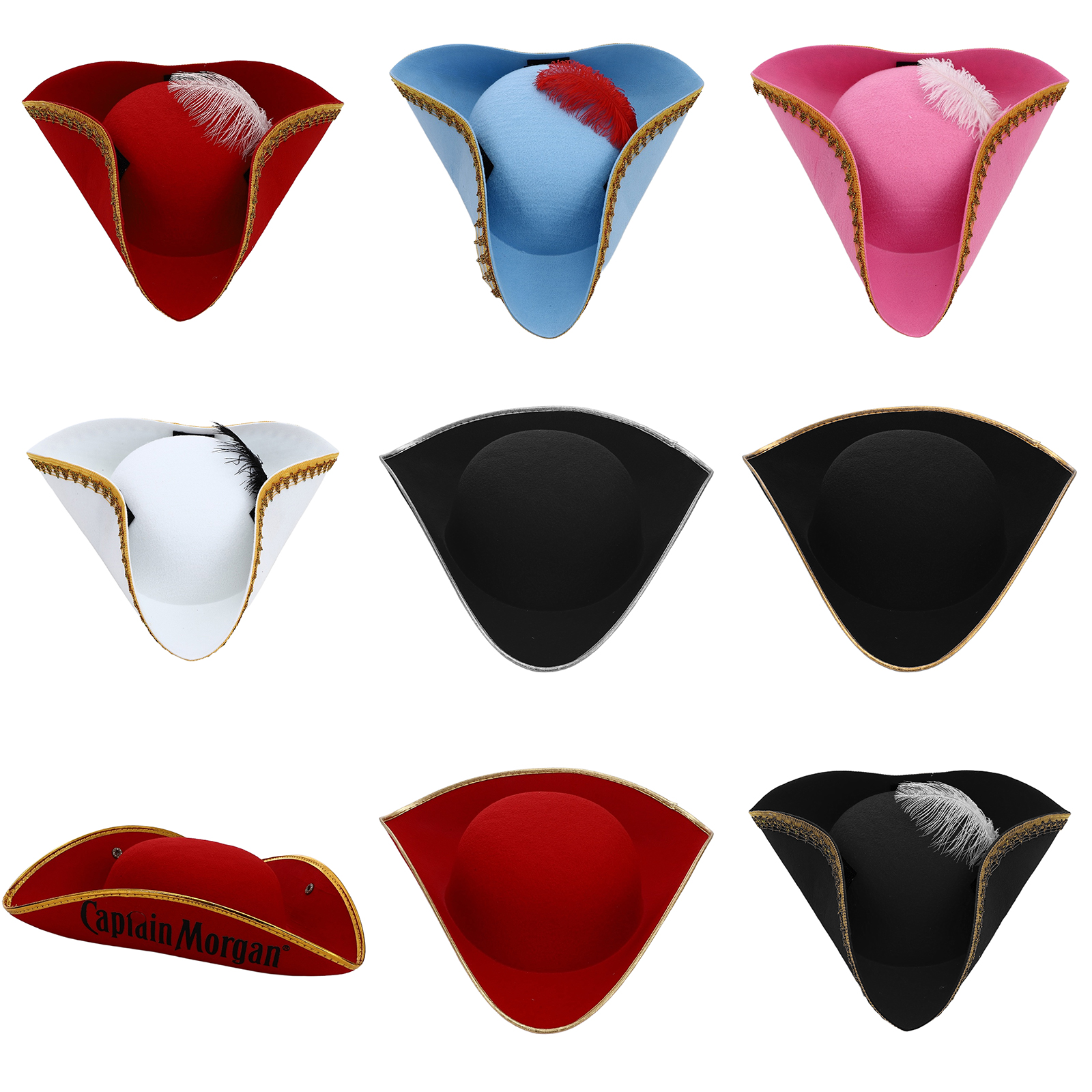 Unique Pirate Captain Hat Wome - Christmas Craft Embellishment บทวิจารณ์และราคา