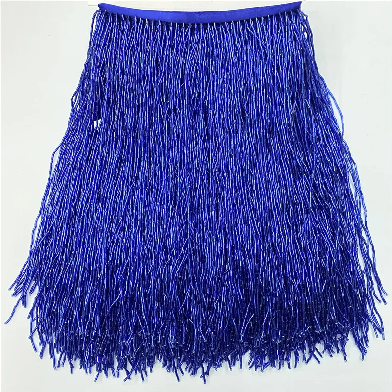 5meters/lot beautiful trim Pol - Beaded Trim Fringe บทวิจารณ์และราคา