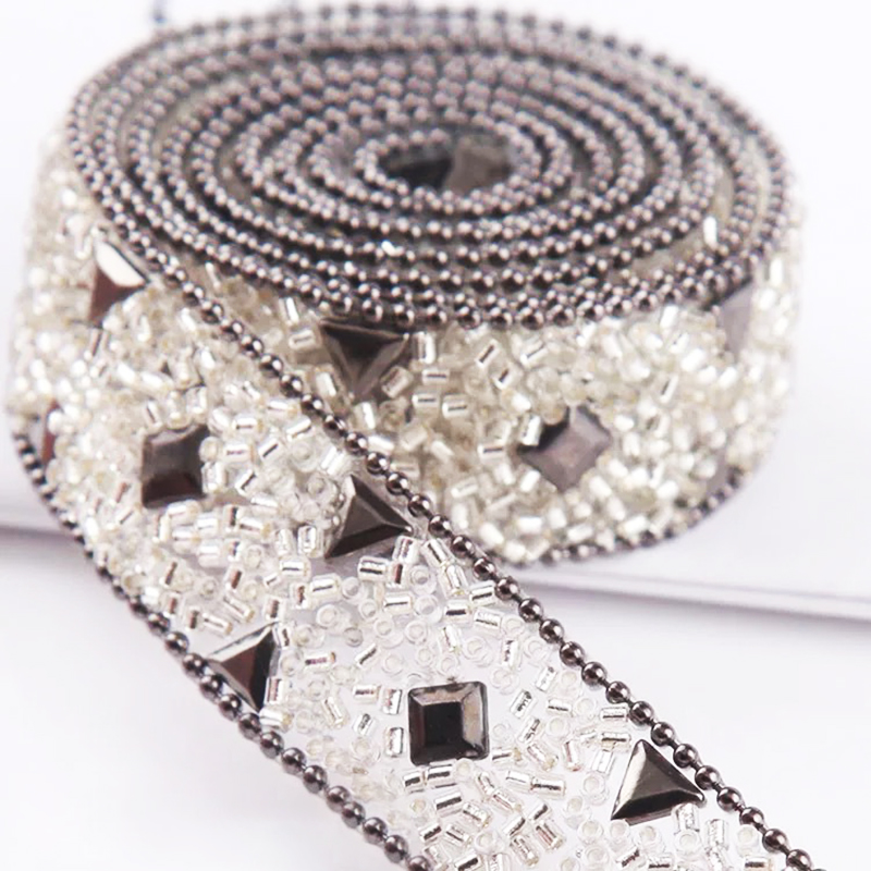 Diamond Band Diy Clothing Code - Crystal Mesh Fabric บทวิจารณ์และราคา