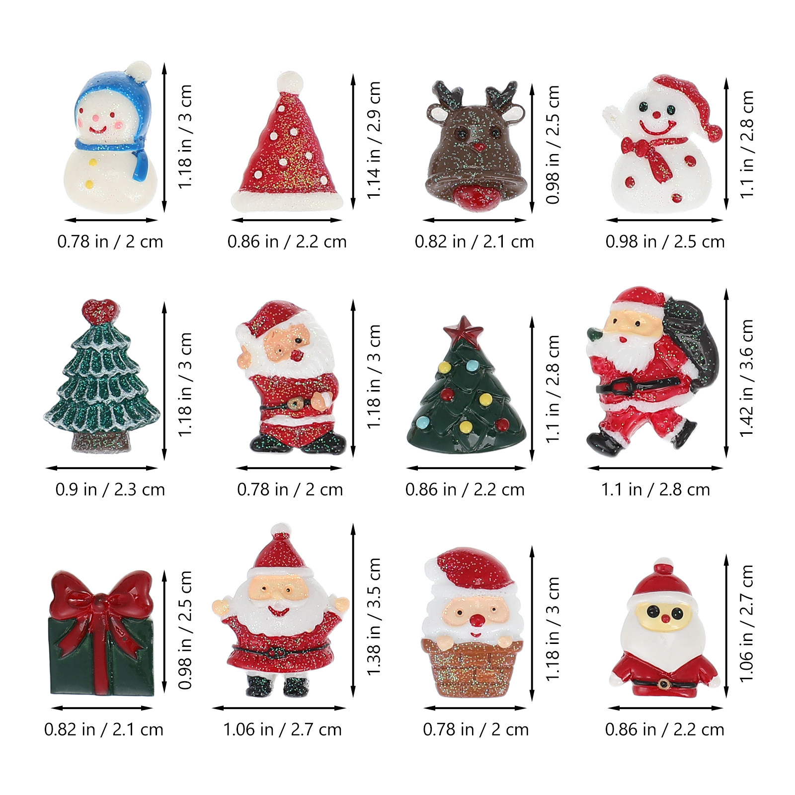 50 PCS Embellishment Christmas - Embellish Craft บทวิจารณ์และราคา