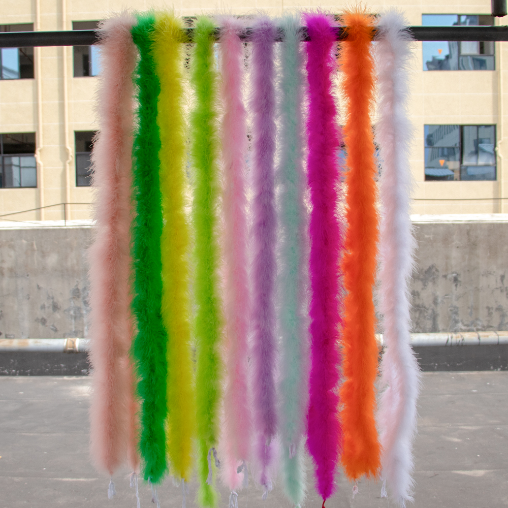 2Meter Fluffy Marabou Feather  - Feather Trim Marabou บทวิจารณ์และราคา