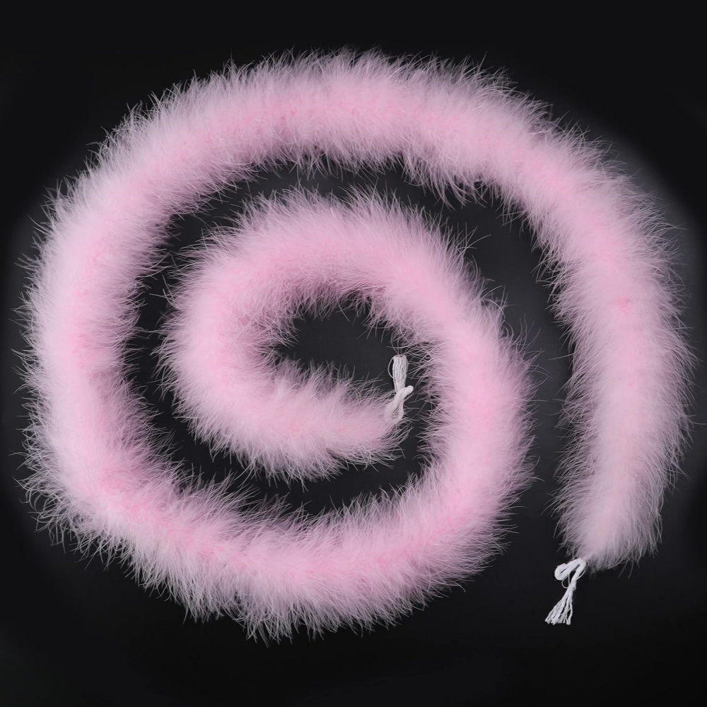 2Meter Fluffy Marabou Feather  - Feather Trim Marabou บทวิจารณ์และราคา