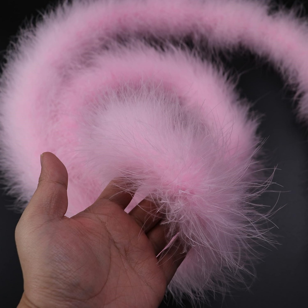 2Meter Fluffy Marabou Feather  - Feather Trim Marabou บทวิจารณ์และราคา