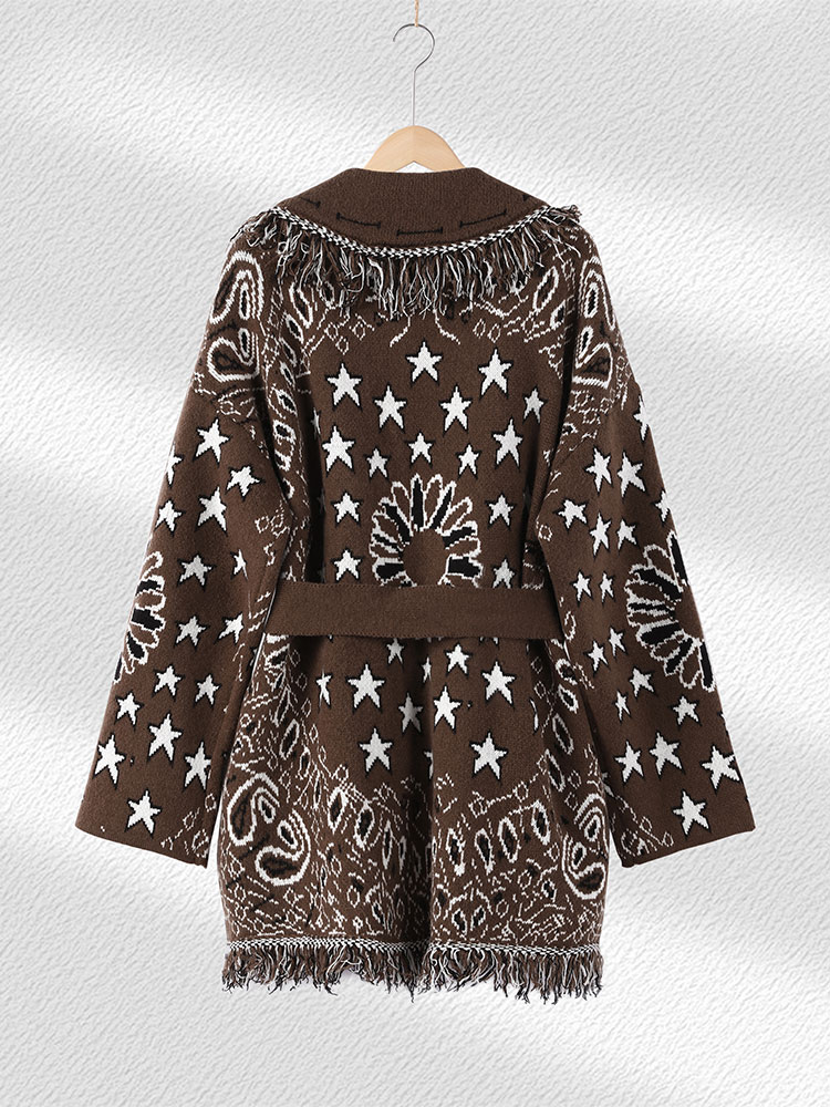 Vintage Jacquard Tassels Lace  - Tassel Fringe Trim บทวิจารณ์และราคา