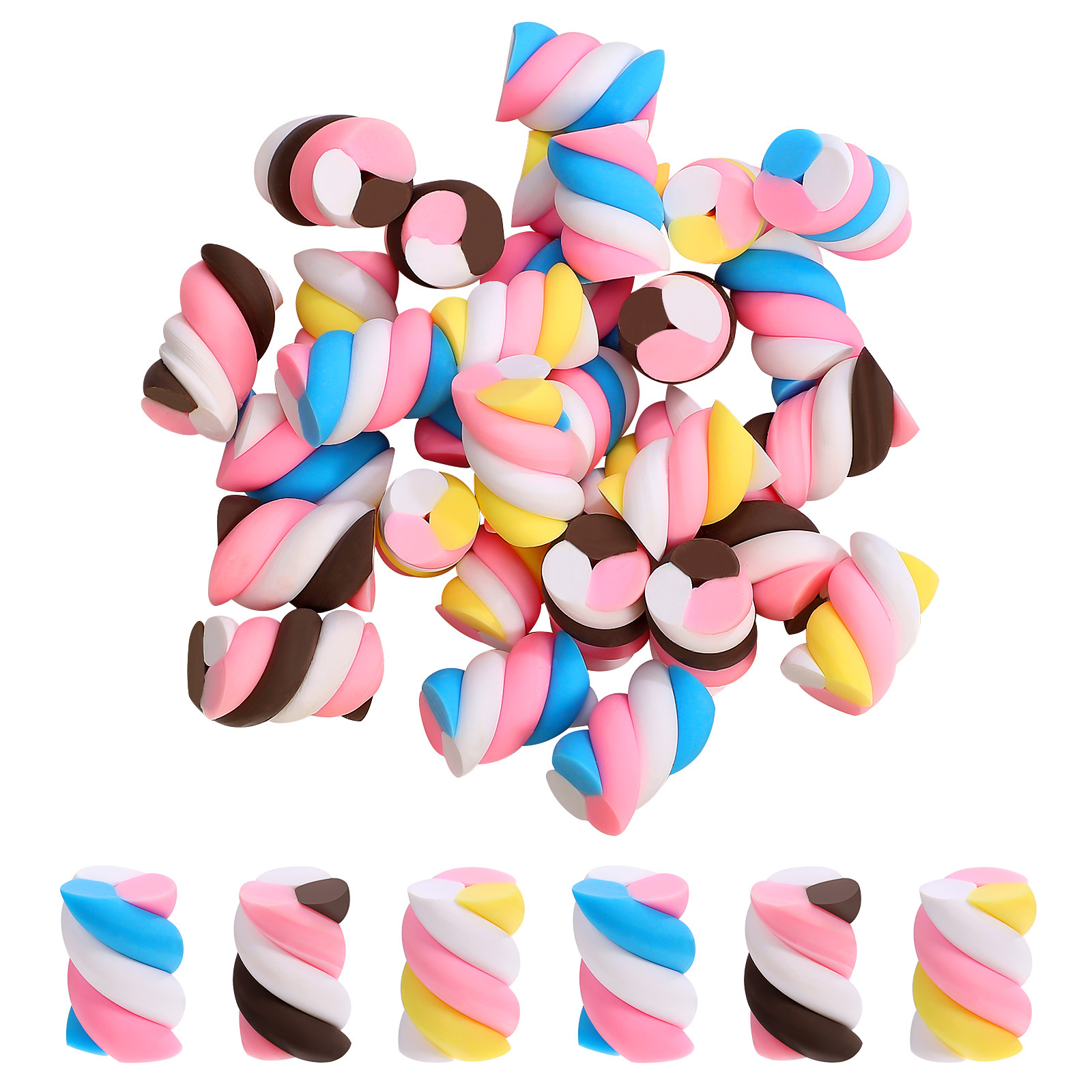 30 Pcs Candy Embellishments DI - Embellish Craft บทวิจารณ์และราคา