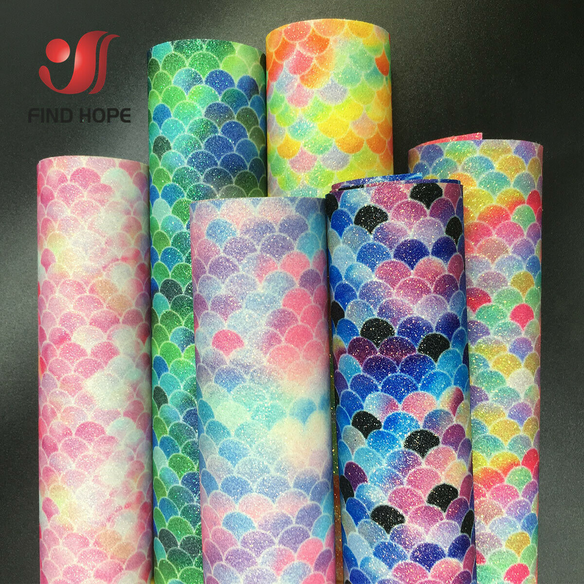 Mermaid Rainbow Iridescent Spa - Glitter Vinyl Roll บทวิจารณ์และราคา