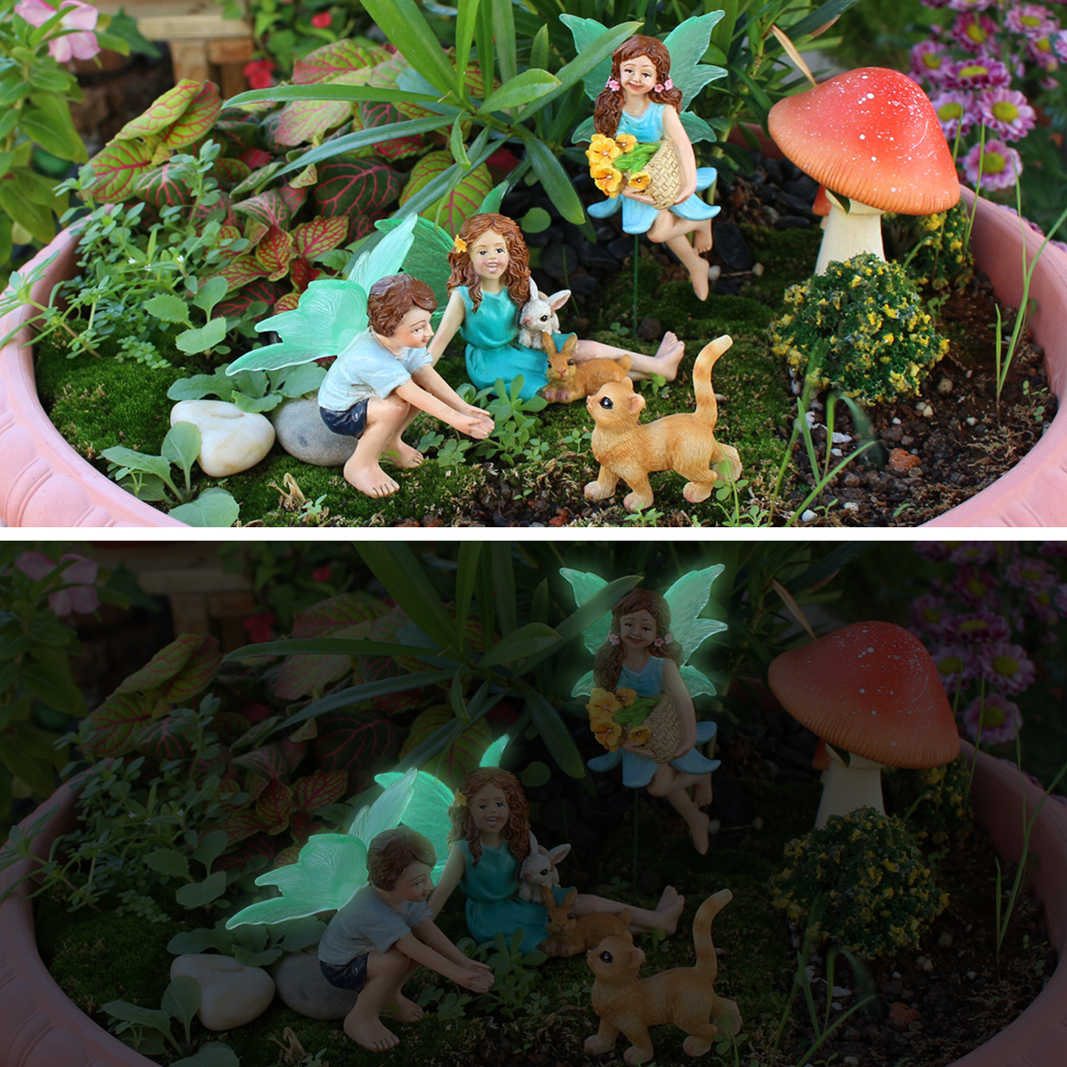 4pc Flower Fairy and Animal Pa - Embellishment Crafts บทวิจารณ์และราคา