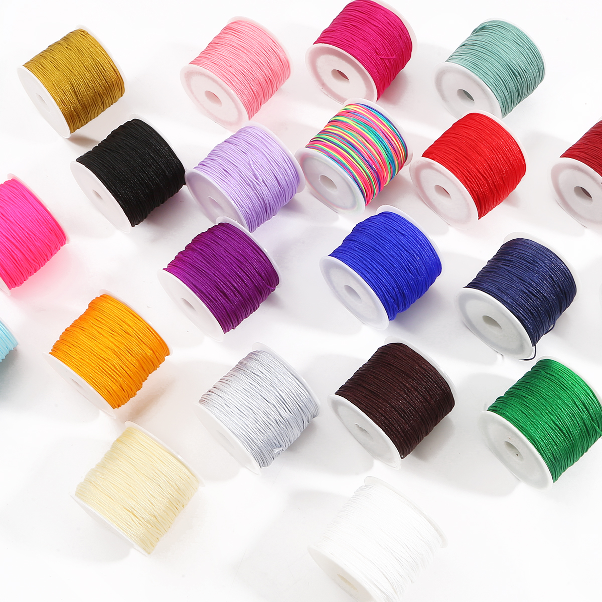 0.8mm 45m Crafts Nylon Cord Fo - Beaded Trim Fringe บทวิจารณ์และราคา