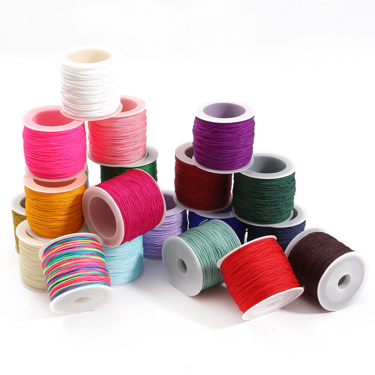 0.8mm 45m Crafts Nylon Cord Fo - Beaded Trim Fringe บทวิจารณ์และราคา