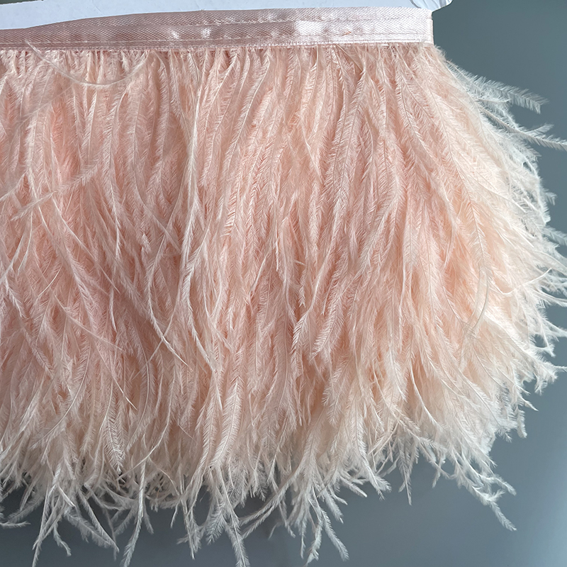 Ostrich Feathers Trim 13-18CM  - Feather Trim Marabou บทวิจารณ์และราคา