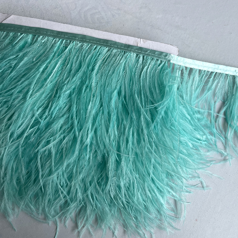 Ostrich Feathers Trim 13-18CM  - Feather Trim Marabou บทวิจารณ์และราคา