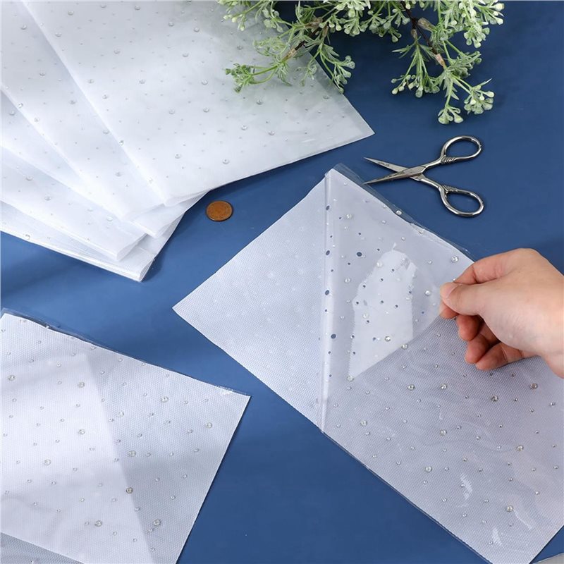 HLZS-40 Sheet Iron-On Rhinesto - Hotfix Rhinestone Sheet บทวิจารณ์และราคา