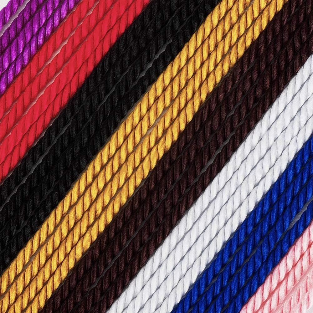 55 Yards 1mm Twisted Satin Nyl - Cord Trim Twisted บทวิจารณ์และราคา