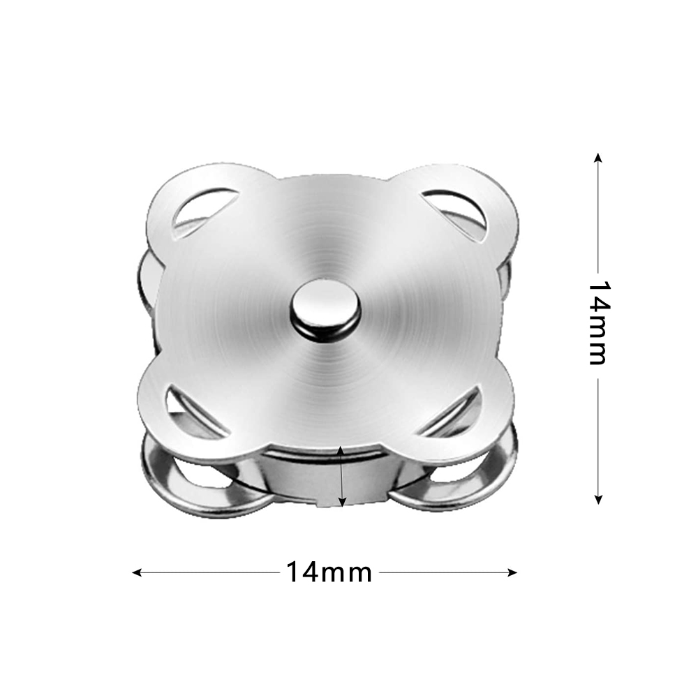 20 Sets Magnetic Button Metal  - Iron On Stud Set บทวิจารณ์และราคา