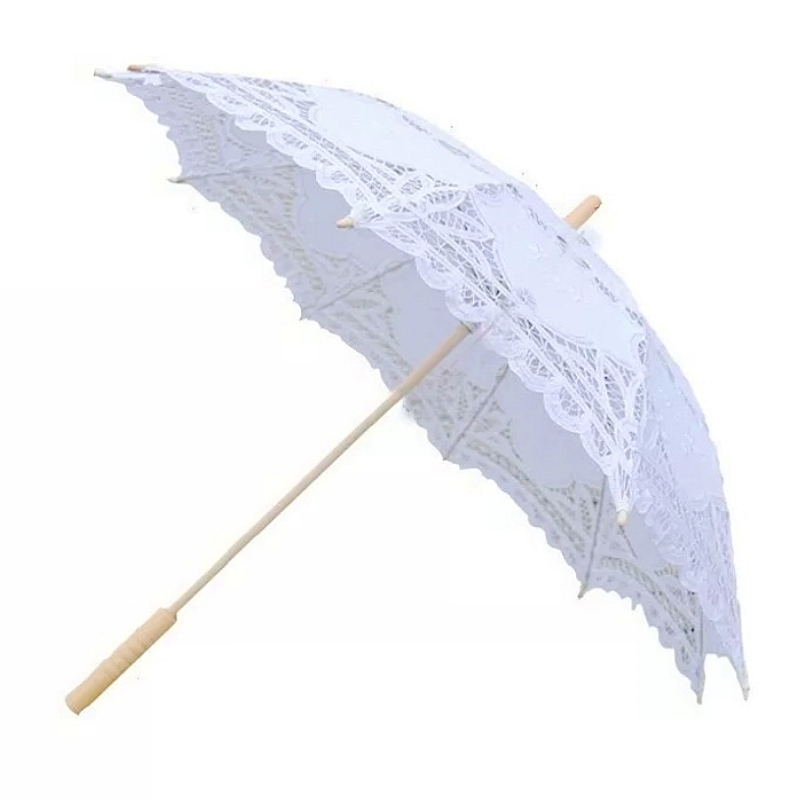 New Vintage Lace Umbrella Hand - Embroidery Craft บทวิจารณ์และราคา
