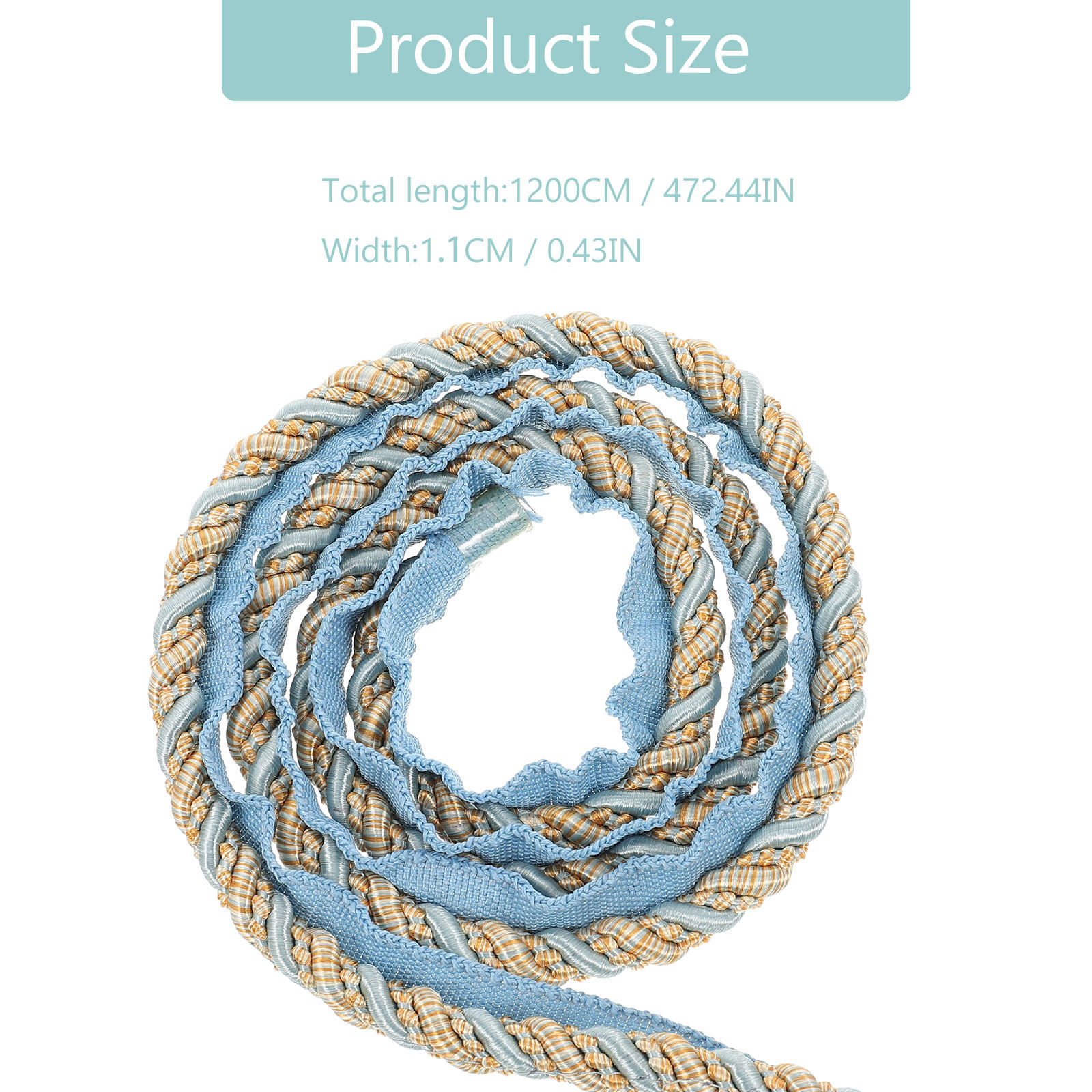 Decorative Sofa Cushion Rope P - Cord Trim Twisted บทวิจารณ์และราคา