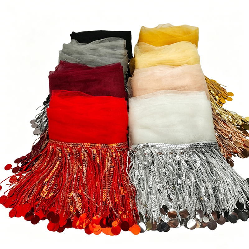10 Yards Sequins Tassel Lace T - Tassel Fringe Trim บทวิจารณ์และราคา