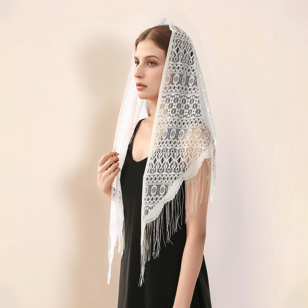 Fashion Lace Embroidery Triang - Tassel Fringe Trim บทวิจารณ์และราคา