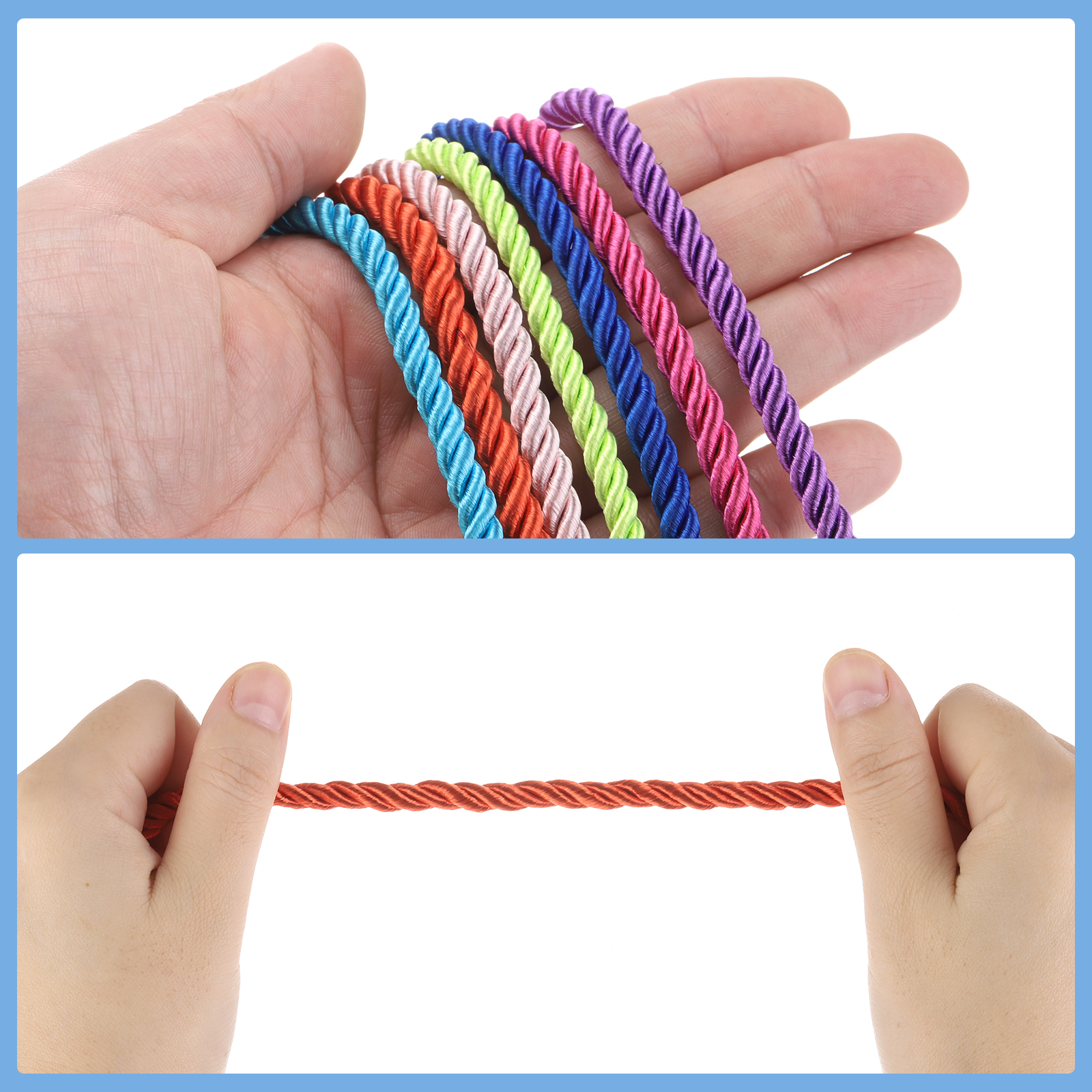 Uxcell 5 Yard 3mm Twisted Cord - Cord Trim Twisted บทวิจารณ์และราคา