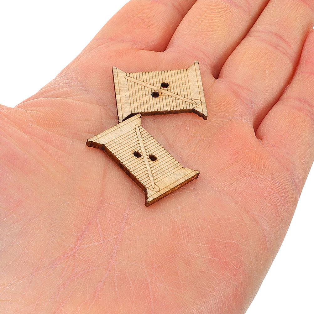100Pcs Wooden Embroidery Floss - Embroidery Craft บทวิจารณ์และราคา